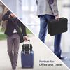 Document briefcase, 3-layer lockable storage bag, men's women's bag, wallet, passport, home security function storage box.-zmt