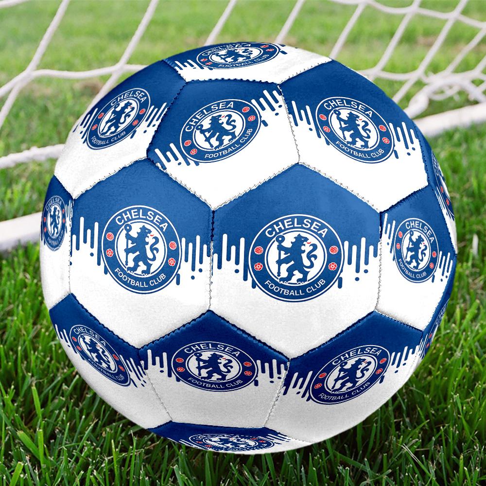 Chel-sea Fc Printed Size 5 Soccer Balls, High-Quality, Anti-Slip, Protective Football, A Unique Gift , Birthdays, Christmas Gifts