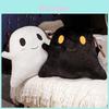 Halloween Sickle Ghost Plush Toy With Short Flannel Fabric For Holiday Decor And Gift Giving