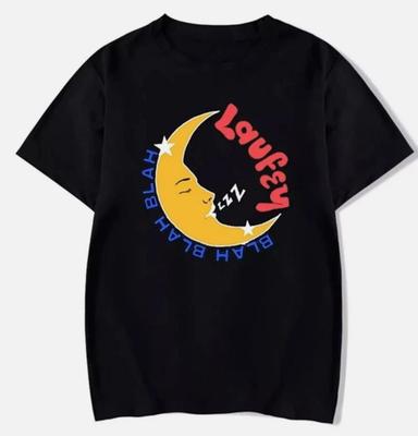 Laufey Sänger Merch Laufey Blah Blah Blah T-Shirt schwarz Unisex