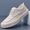 New Arrival Men's Fashion Classic Tooling  Flat Sole Breathable  OutdoorHigh Quality Non-Slip/Antiskid  Lace-up Solid Work Shoes