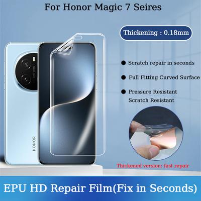 Screen Protector For Honor Magic7 Pro RSR Honor X6b Porsche Design Soft Clear Thickening Shockproof Hydrogel Film Scratches Automatic Fix In Seconds
