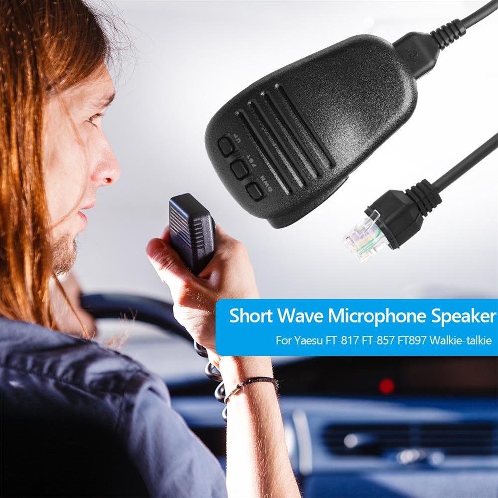 New MH-31A8J Short Wave Hand Microphone For Yaesu FT-450D FT-817 FT-857D  FT-891