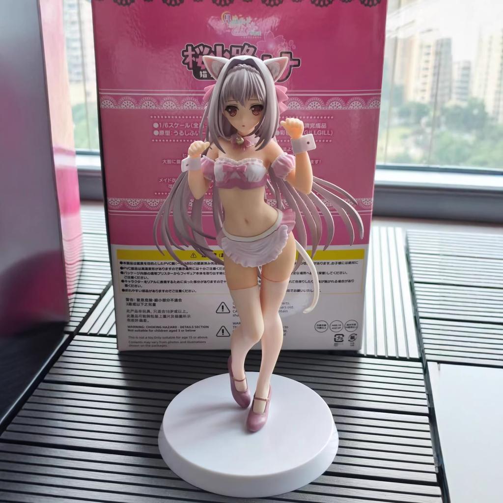 The Etiquette Of The Girl In The Near Moon, Sakura Xiaolu Luna, The Cat-Eared Maid, The Second-Dimensional Beautiful Girl 1/6 Box Figure