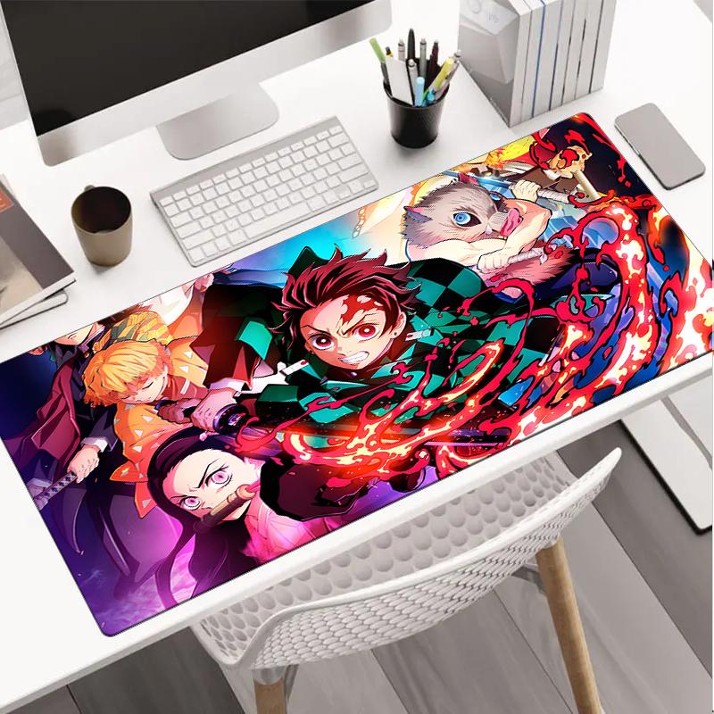 Powerful Demon Anime Mouse pad, Gaming Mouse Pad, keyboard pad, Desk Decor for computer notebook Fan Gift Birthday Gift