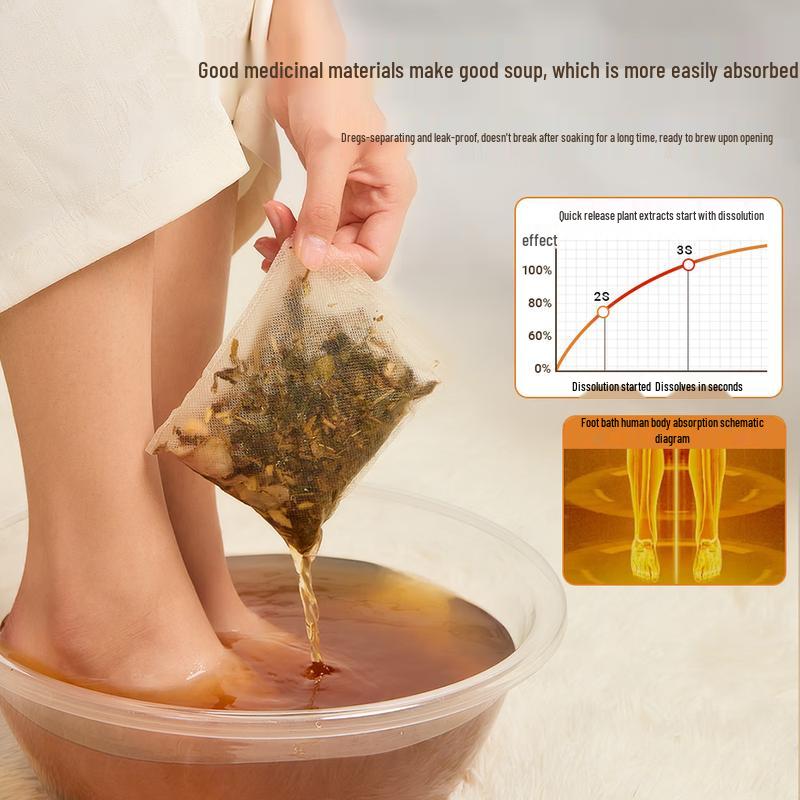 Aixiutang 12-Herbal Foot Soak Bags