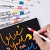 Acrylic Marker Pen Set 12-80 Colors Art Color Graffiti Hand Ledger Marker Paint Pen DIY Painting Acrylic Art Painting Stationery