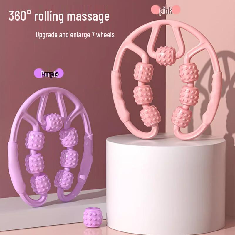WEZHO Seven-Wheel Leg Roller Massager