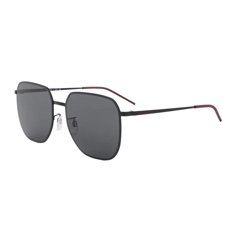 

EMPORIO ARMANI Vintage Personality Trend Alloy Irregular Sunglasses Men s 60 чёрный