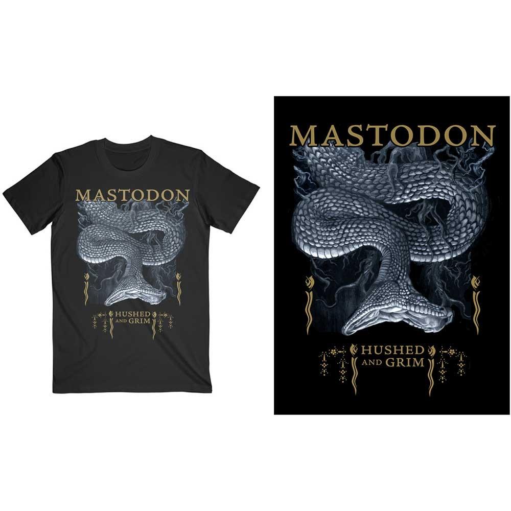 Mastodon T-Shirt: Hushed Snake OFFICIAL NEW XXXXL