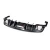 Rear Diffuser for 15-17 Ford Mustang AC Style Carbon Fiber Dual Exhaust Bumper Lip Kit