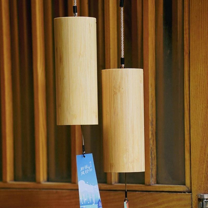 Bambusová zvonkohra Zvonkohra Zvuky Řemeslo Venkovní Zahrada Terasa 8 Tyčí Tóny Zenová Meditace Profesionální C G Am Dm Akord