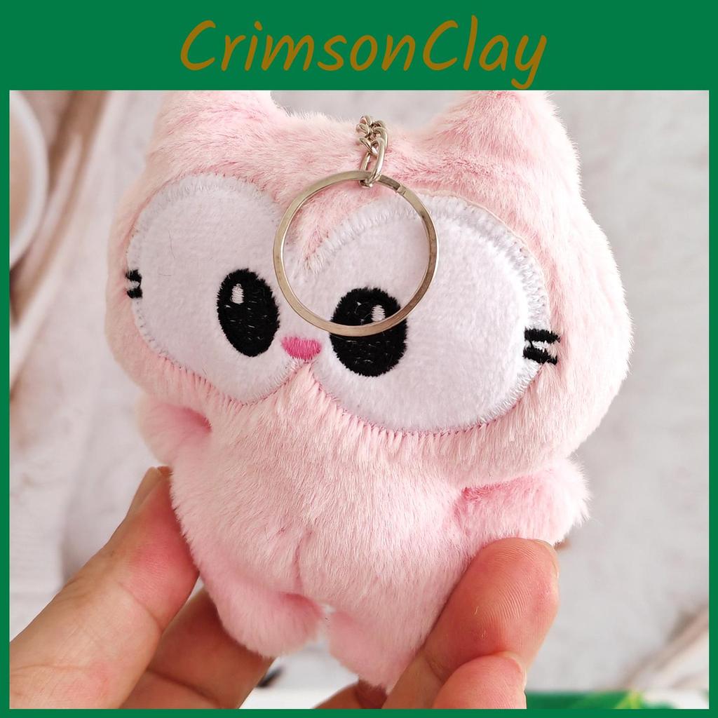 Pink Garfield Plush Keychain With Pp Cotton Filling Perfect For Collectors And Gifts