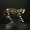 Solid Ornament Fine Workmanship Home Decoration Portable Chinese Zodiac Brass Tiger Ornament for Home