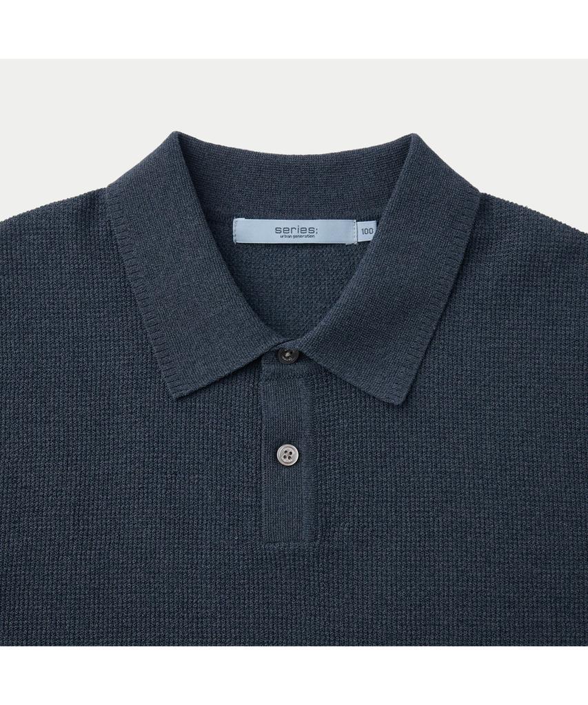 Silijeu Lecture Daily Polo Sweater Sawam26501Bkx