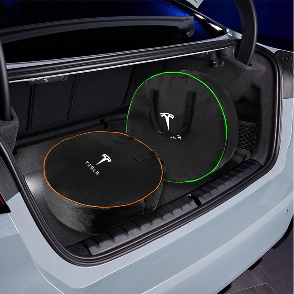 Car Charging Cable Storage Box Charger Cables Carry Bag Organizer Bags For Tesla Model 3 Model S Model X Model Y Roadster SpaceX