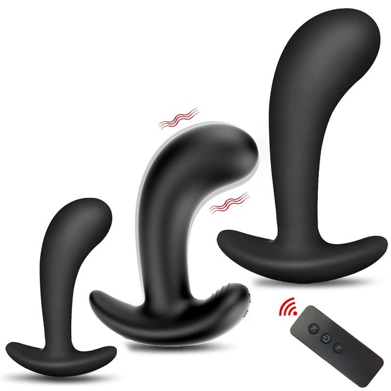 Prostate Massage Penis Fake Insert G Spot Unisex Toy for Man Women Silicone Anal Butt Plug Wearable Stimulation Ball Dildo 18+