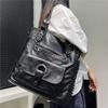 Ladies Vintage Hottie Locomotive Bag Large Capacity Wash Multi Pocket Shoulder Bag
