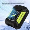 USB Charging Waist Fan With 14000 RPM Wind Speed For Workouts Waist-hanging Fan Hanging Waist Fan