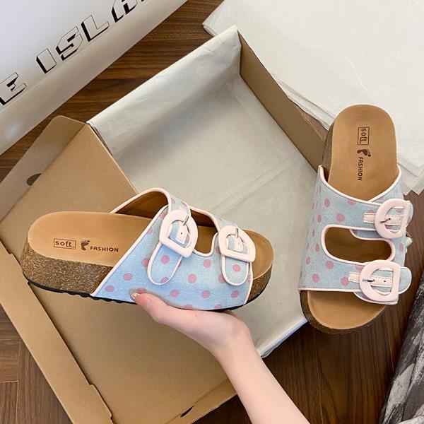 Fashion Shoes Woman's Slippers Platform Slides 2025 Retro Shoes Ladies' Slippers Platform Slipers Women 2025 Slides