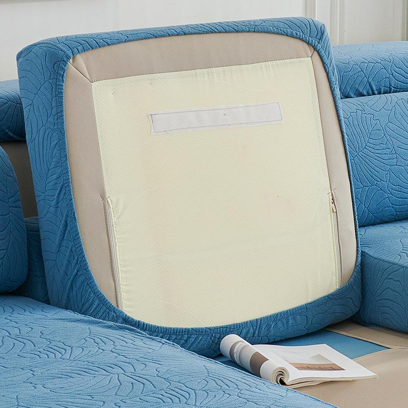 Sofá Elástico Sofá Simples Moderno Capa de Sofá Todos Enrolados Capa Quatro Estações Universal Encosto Capa de Tecido Nórdico Espessado