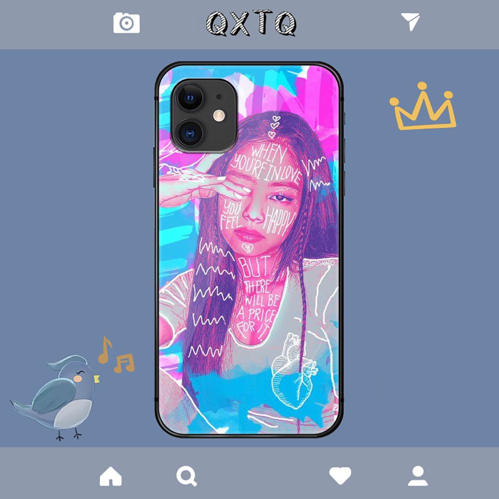 Jennie Kim Kpop Korean Case For iPhone Samsung Galaxy Redmi Note S 17 16 15 14 13 20 24 25 54 Pro Max Ultra Fe Tempered Glass Cover