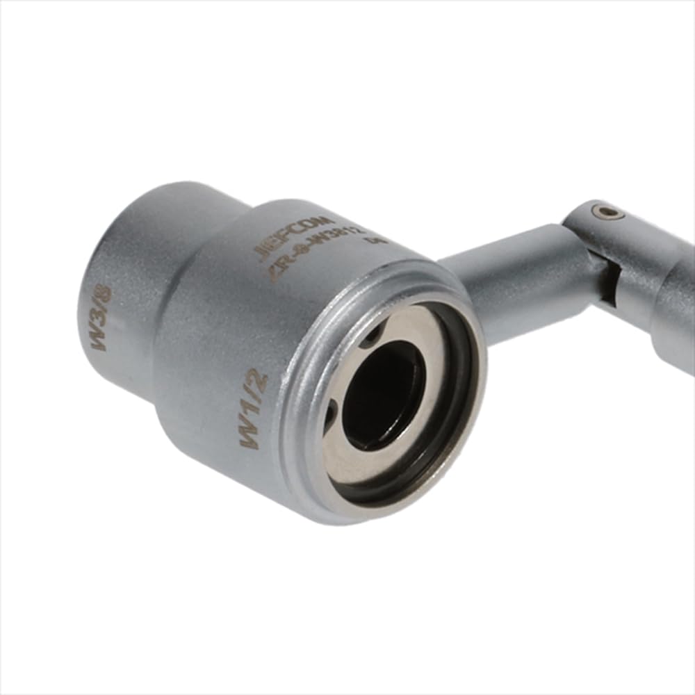 Jefcom Threaded Compatible with and for Installing Fully Threaded ZR-9-W3812 Wrench, W3/8 W1/2 Bolts, (Hanging Bolts)