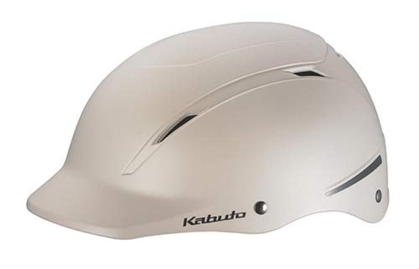 KABUTO BRERO Bicycle Matte SG Certified Helmet, Color Beige, Size 57-59cm,
