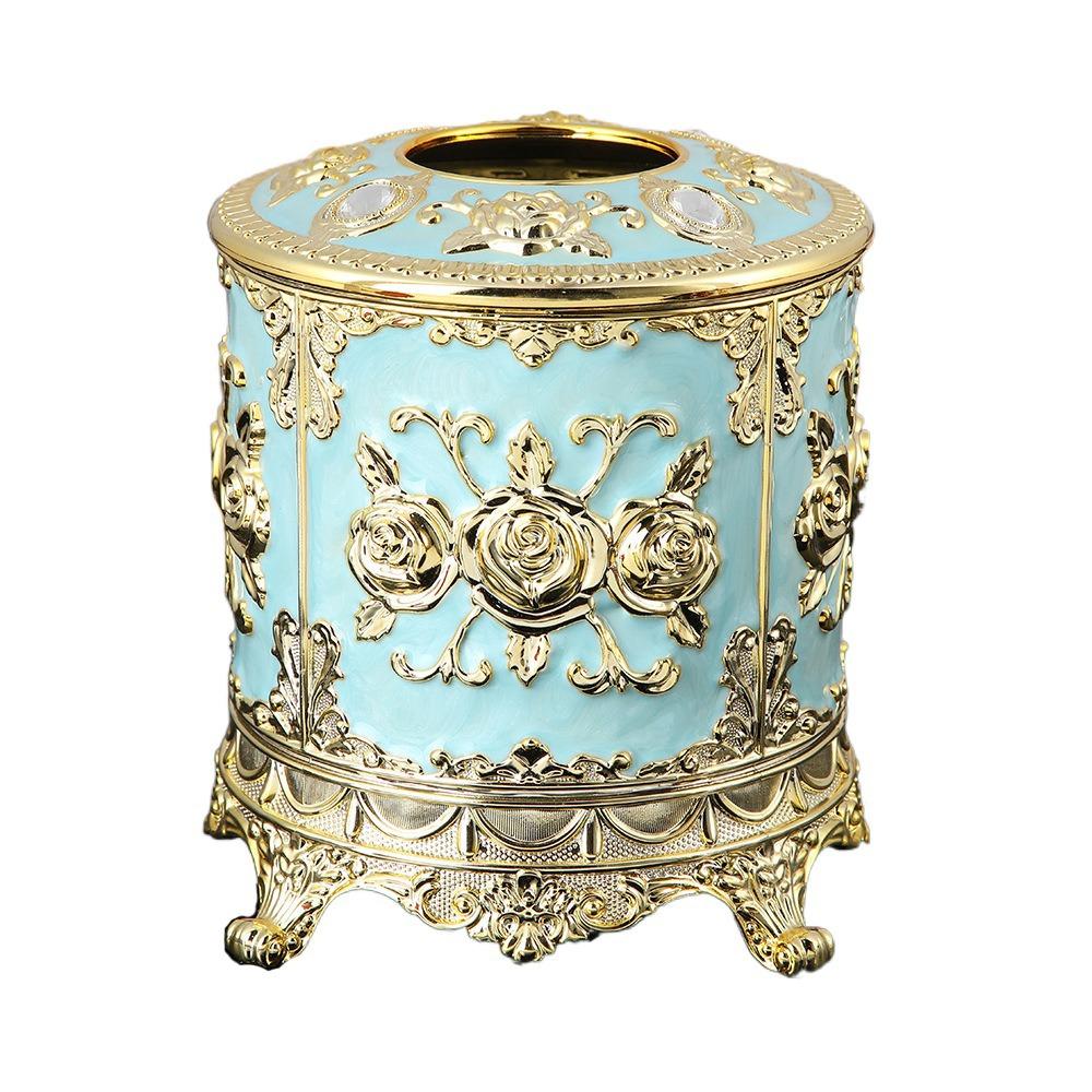 Exquisite Paper Holder Plastic Decoration Box Creative Desktop Storage Box  Desktop Organization