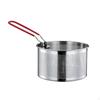 Deep Fryer Basket Food Dumpling Strainer Multipurpose with Handle Noodle for Draining