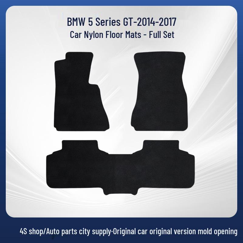 Custom Nylon Floor & Trunk Mats for BMW 5 Series GT (2014-2017)