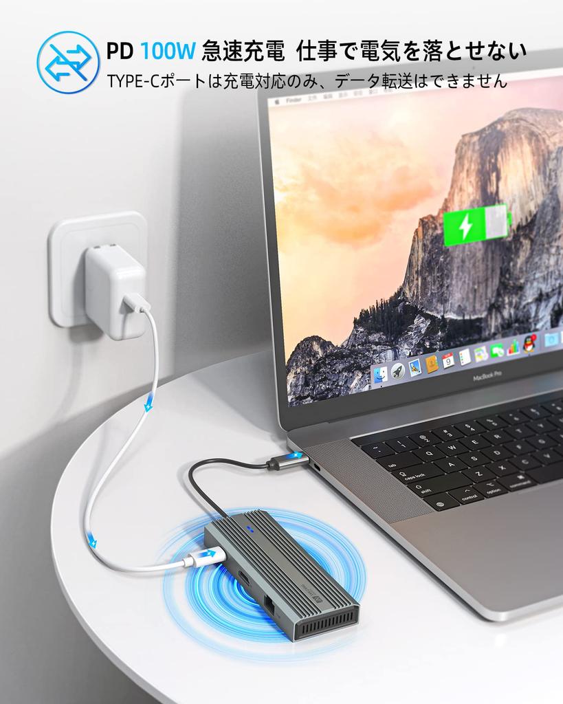 SAN ZANG MASTER USB C HUB (SZPW-8P)