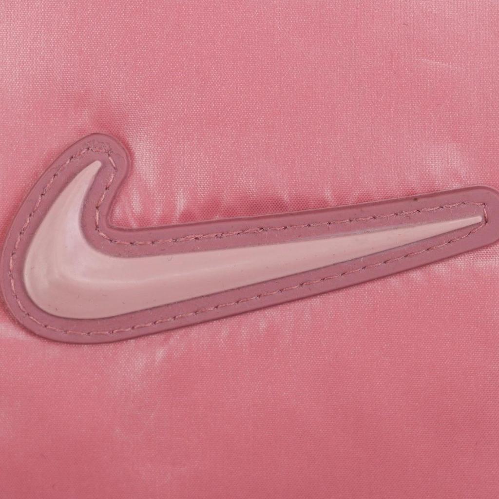 Nike x Nocta Collaboration SUNSET PUFFER Zipper Stand up Collar Bread Down Jacket Women's Edition Bean Paste Red