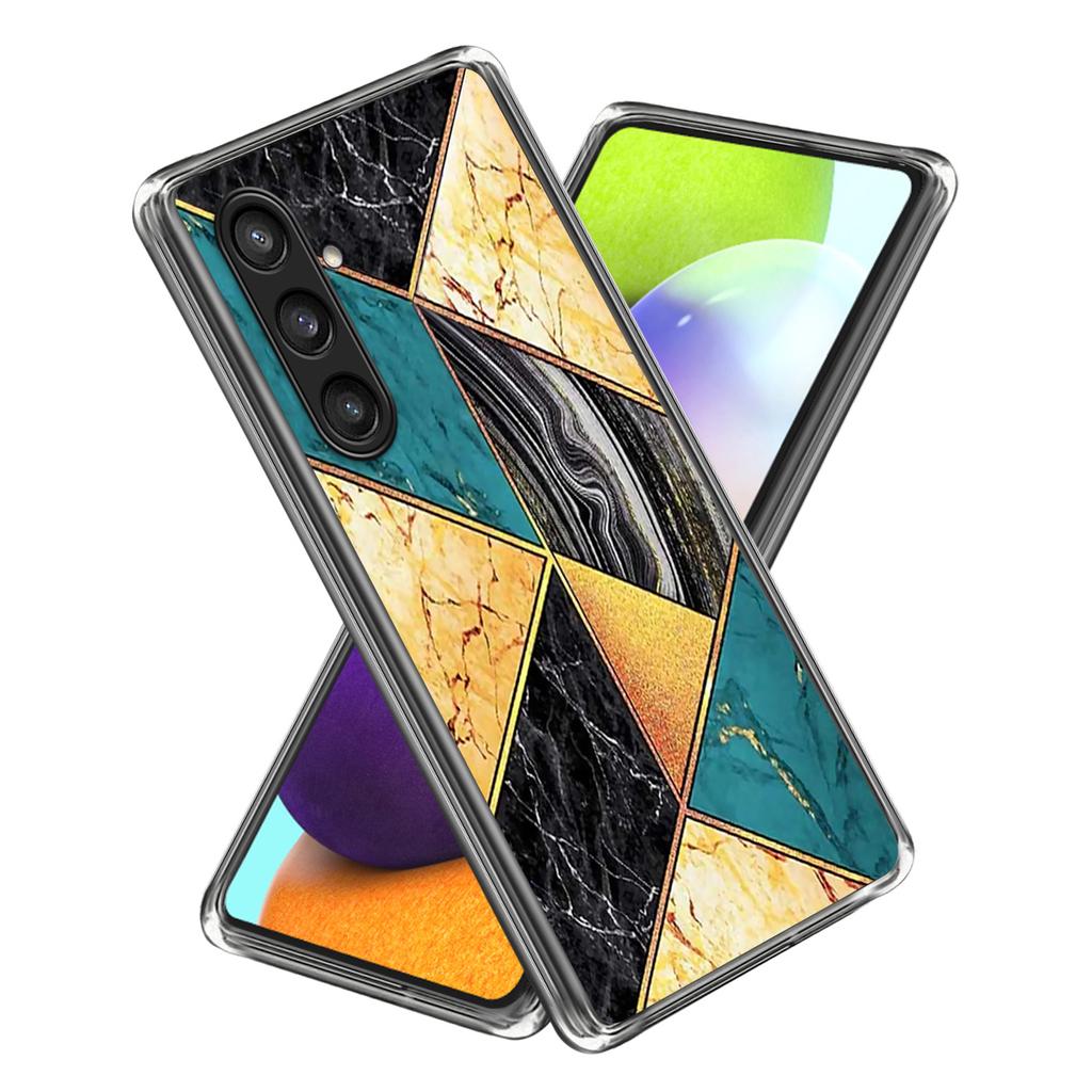 For Samsung Galaxy S24+ Case Scratch Resistant Pattern Printing TPU Phone Cover