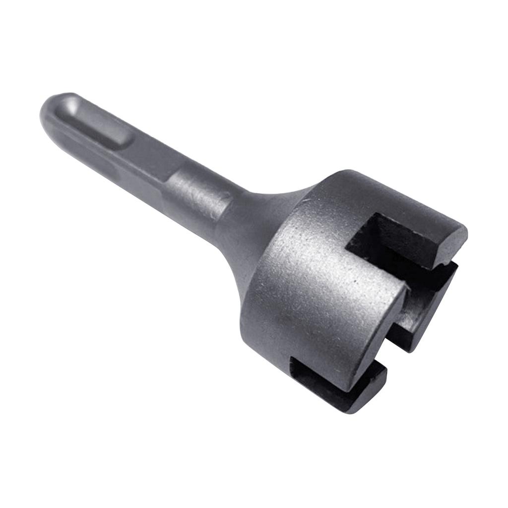 Professional Ground Rod Driver Attachment Drill Bit Driver Square Cross Pile Ground Rod Adapter Bit for Hammer Drill