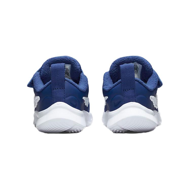 New Nike Star Runner 3 Slip Resistant Cushioning Wear Resistant Breathable Low Top Running Shoes Blue Infant And Toddler DD0751-400