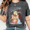 Womens Official Peter Pan Wendy Darling Vintage Tee Neverland Adventure Graphic Shirt Soft Retro TShirt Women
