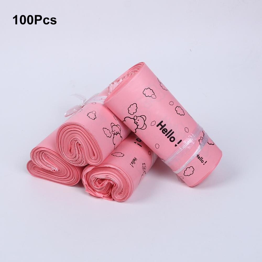 Xiaomi 100Pcs Sanitary Napkin Disposal Bags Self Adhesive Packaging Bags Mailing Bags Portable Period Pouches for Feminine Hygiene