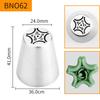 Gebäckdüsen Zuckerguss Spritzdüsen Cremespritztüllen Fondant Sugarcraft Dekorspitzen Set Kuchen Cupcake Dekorier-Gadget