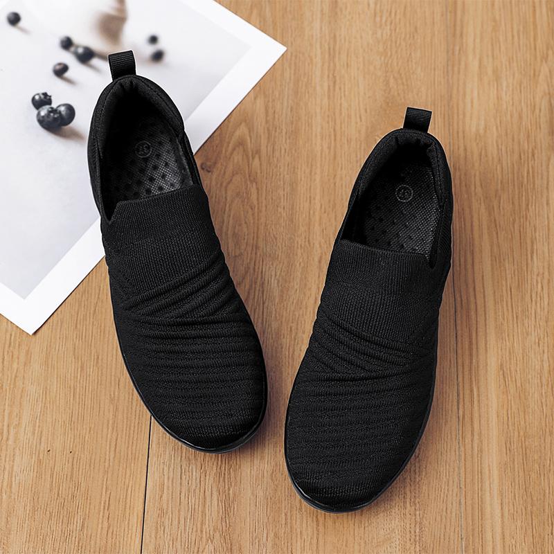 Women Walking Shoes Air Cushion Non Slip Orthopedic Shoes Ladies Platform Mules Breathable Wedge Female Sneakers 2025 Size 42