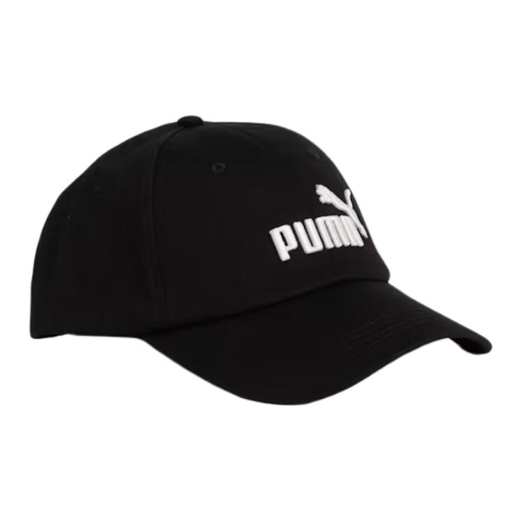 Хлопковая бейсболка Puma с логотипом, унисекс, черная 025907_05 F