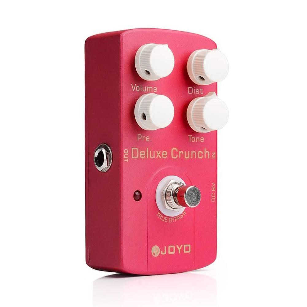 JOYO JF-39 DELUXE CRUNCH Distortion Guitar Effect Pedal British Tone Crunch Distortion Effect Guitar Pedals with 4 Adjust Knobs