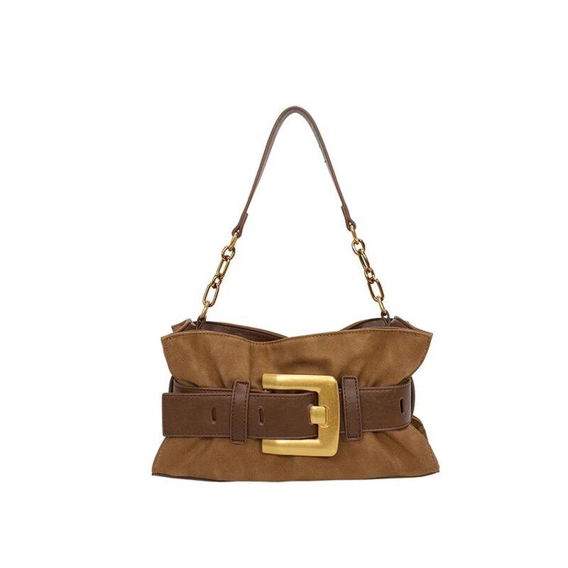 OGAR Women s Pleated Chain Shoulder Bag Crossbody Bag