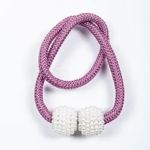 

Магнитный зажим для штор Pearl Curtain Clip Buckle Curtain Holders Hook Hanging Ball Magnetic Tiebacks Home Аксессуары для штор 1 pcs