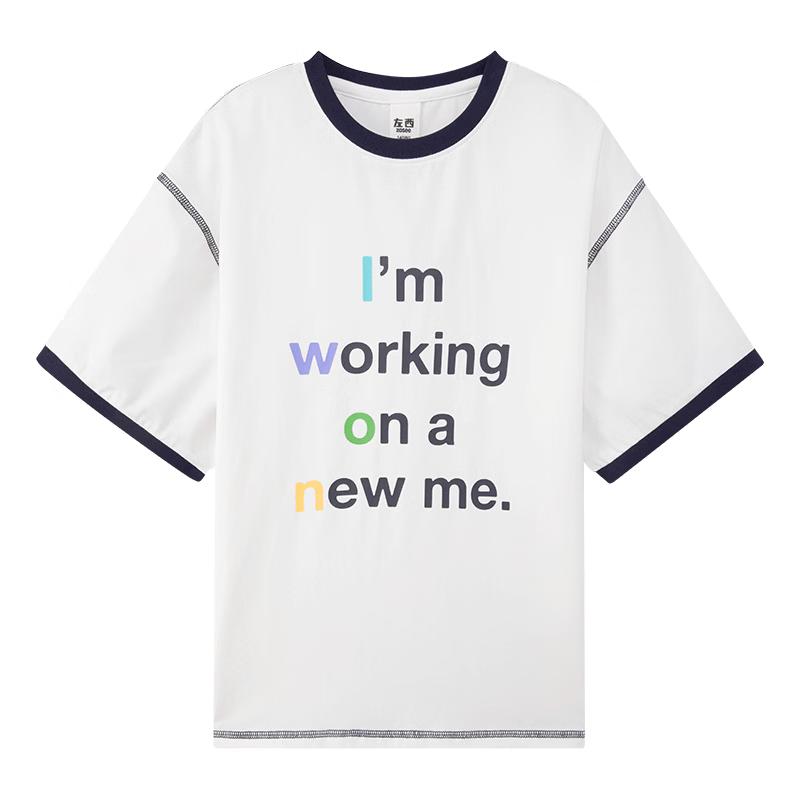 Boys  Artistic Letter Short-Sleeve Cooling T-Shirt 160