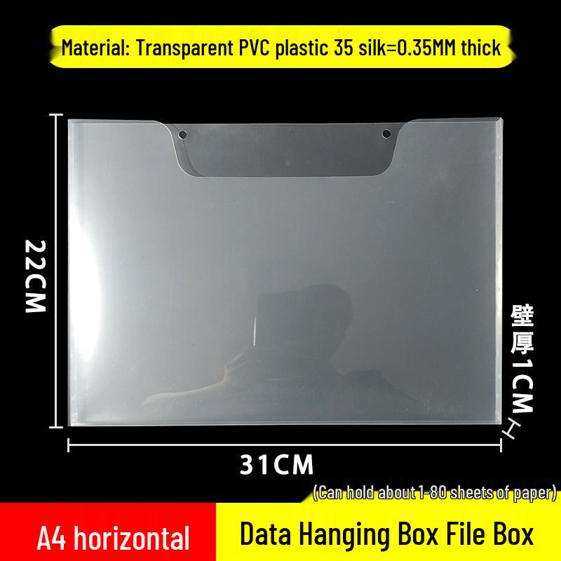 Durable Translucent Multi-Size Document Sleeve & Organizer