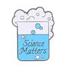 Broche de Elemento Metálico de Química - Alfinete de Desenho Animado para Decoração e Emblemas.