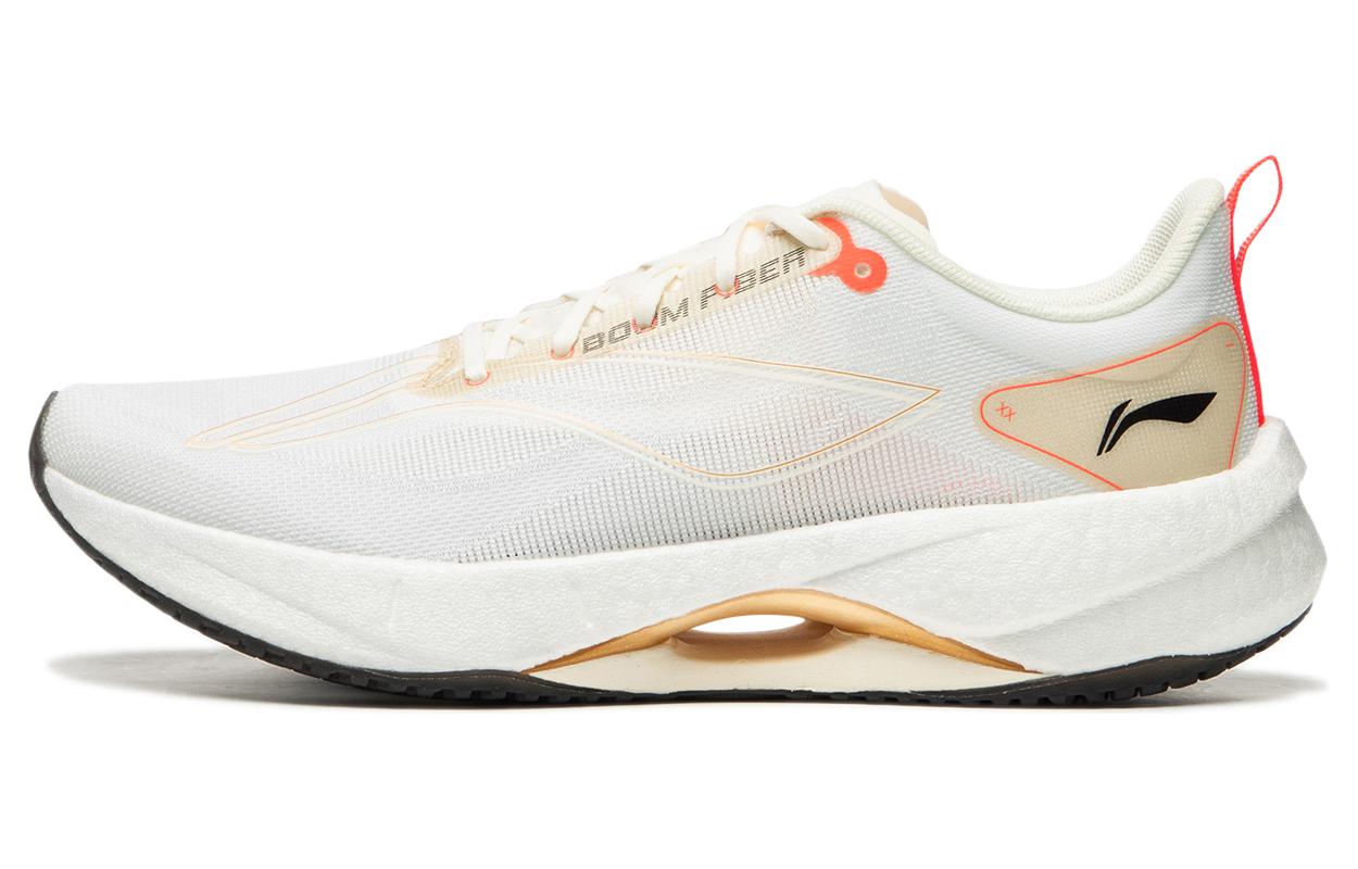 Li Ning Super Light 21 Нескользящие, Износостойкие, Дышащие Низкие Беговые Кроссовки Женские Белые ARBU002-49 35