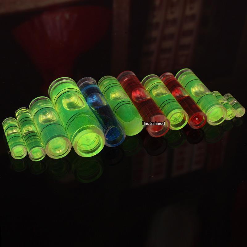 Mini Cylindrical Green Bubble Level for Precision Alignment and Installation 9.5x40mm