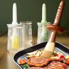 Silicone Heat Resistant Oil Brush with Bottle BBQ Grill Oil Brush Heat Resistant Baking Pastry Oil Brushes Oil Dispenser
